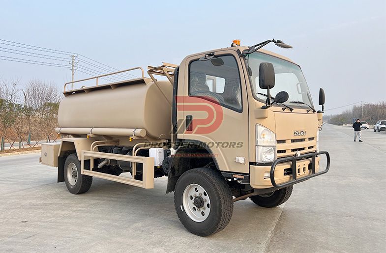 ISUZU 4X4 NPS 8000L BRANDSTOFVRAGMOTOR