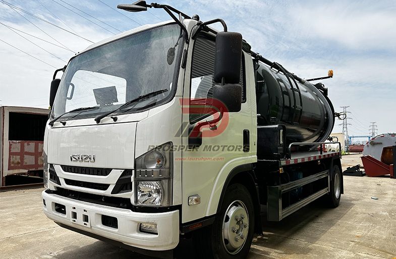 5m³ 190HP QINGLING ISUZU FRR gacanta midig kaxaynta bulaacada bulaacada