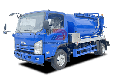QINGLING ISUZU FSR 4HK1 205hp 8cbm 8000 litara vakumski kamion za kanalizaciju