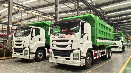 Caminhões basculantes ISUZU 6x4 personalizados | Prosper Motors