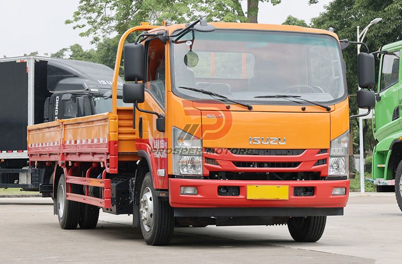 Caminhão leve do leito da carga de ISUZU FRR 4X2 4HK1 8Ton