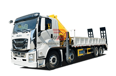 ISUZU GIGA VC66 8X4 ինքնաբեռնվող բեռնատար 10 տոննա կռունկով