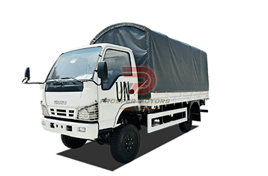 Camión todoterreno ISUZU QKR 4X4 4WD Engine Army Carrier Troops
