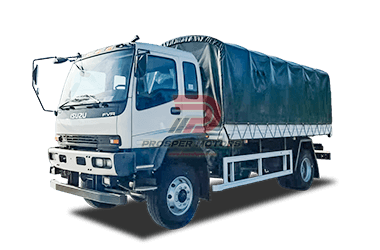 Ваенны грузавік ISUZU FTS 4X4 6HK1 AWD з брызентам