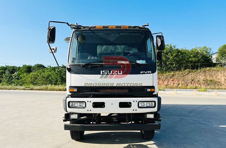 ISUZU FTS 4X4 6HK1 AWD ملٹری ٹرک ترپال کے ساتھ