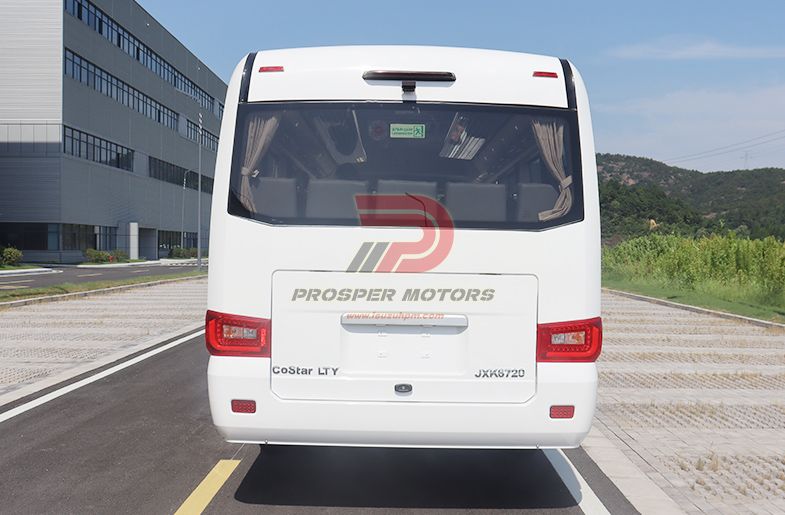 ISUZU 4x2 27-33 assentos 8m Coaster Mini Bus com motor ISUZU