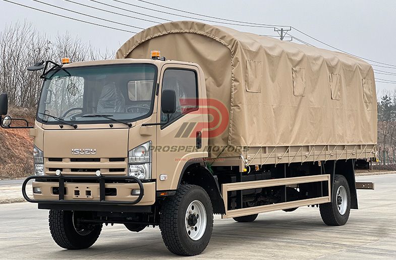 ISUZU NPS 4X4 Desert All Terrain Troops Truck