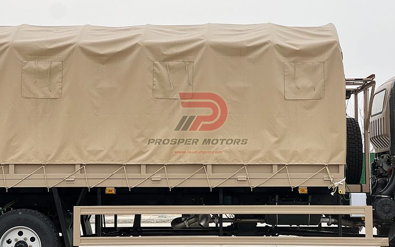 Parachoques militar ISUZU 4X4 con luces