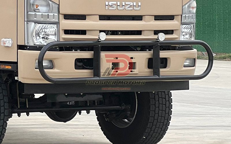 Toldo ventilado para camión de tropas ISUZU