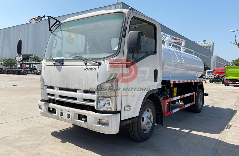 Фекалосмукачка QINGLING ISUZU NPR 4тона 4 кубика 4000л