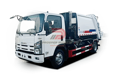 ISUZU 4X2 6W FRR HOOKLIFT սեղմված աղբատար ավտոմեքենա