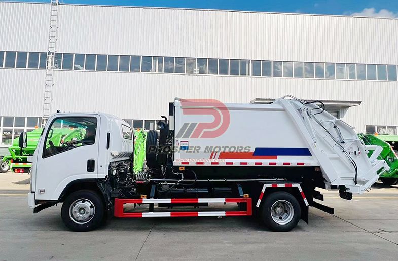 ISUZU 4X2 6W FRR HOOKLIFT COMPRESSED TRUK SAMPAH