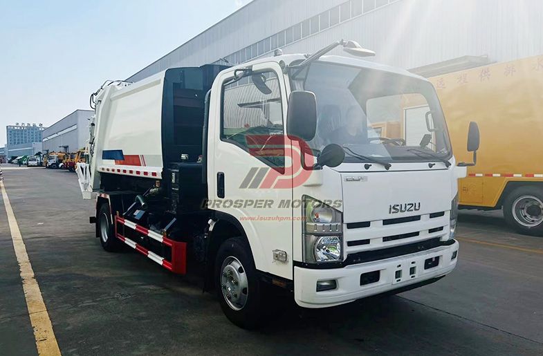 ISUZU 4X2 6W FRR HOOKLIFT COMPRESSED TRUK SAMPAH