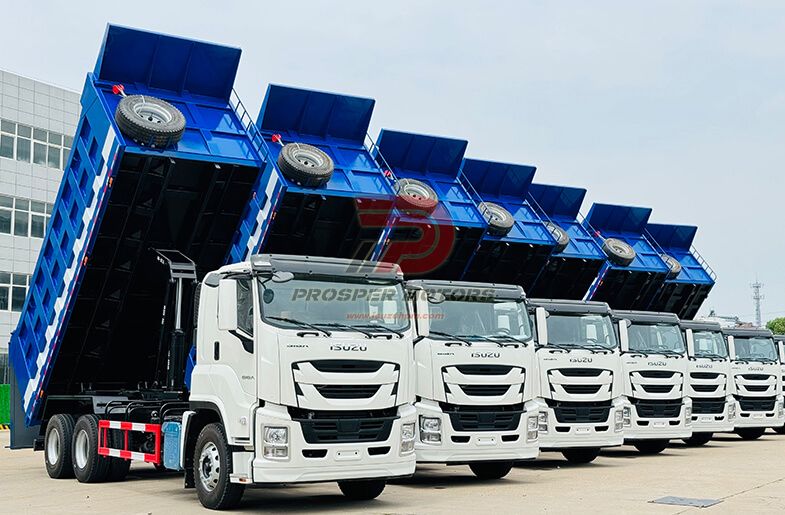 ISUZU CYZ GIGA sklápěč 20t až 25t