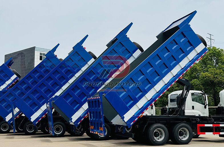 ISUZU CYZ GIGA sklápěč 20t až 25t