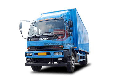 Вантажівка ISUZU FVZ 6X4 6HK1 20Ton Heavy Duty Van з гідравлічним заднім бортом