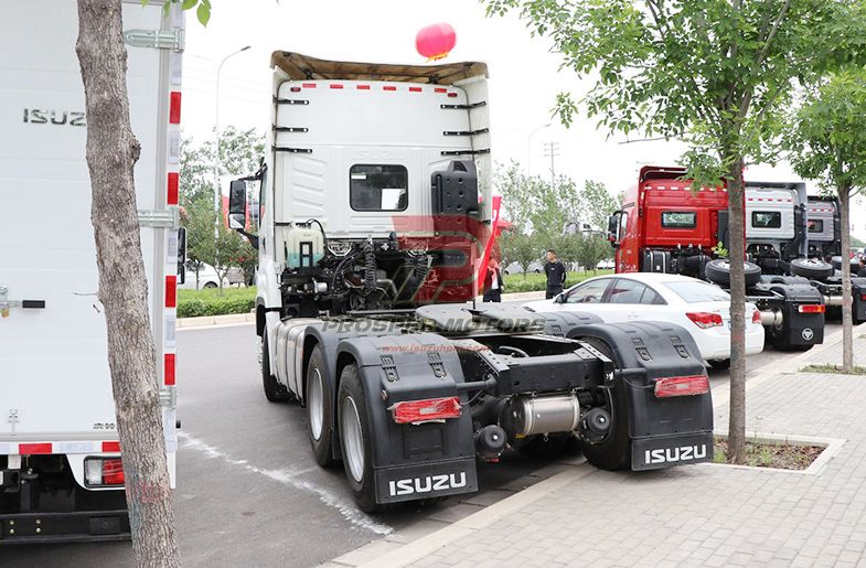 ISUZU GIGA EXZ З ВЫСОКІМ ДАХАМ 6X4 460PS ПЕРАВЫ ТРУБІЧ