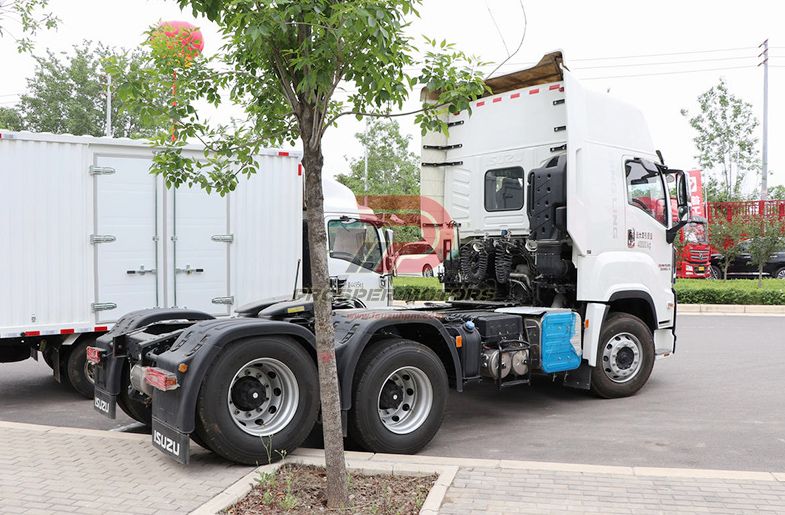 ISUZU GIGA EXZ З ВЫСОКІМ ДАХАМ 6X4 460PS ПЕРАВЫ ТРУБІЧ