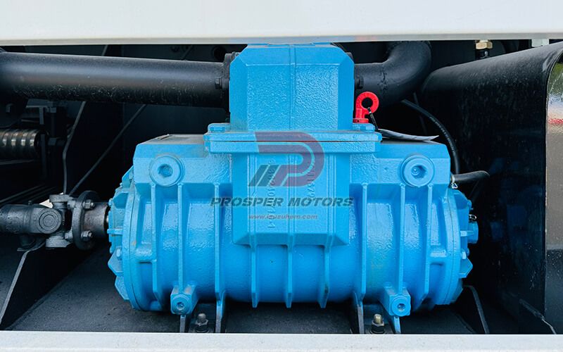 QINGLING ISUZU Sewer Jet Vcuum Truck Pump Предимства