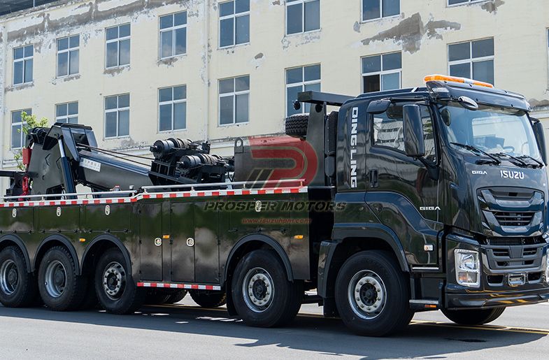ISUZU 16 ڦيٿيون 70 ٽين روٽرٽر ويڪر ٽرڪ