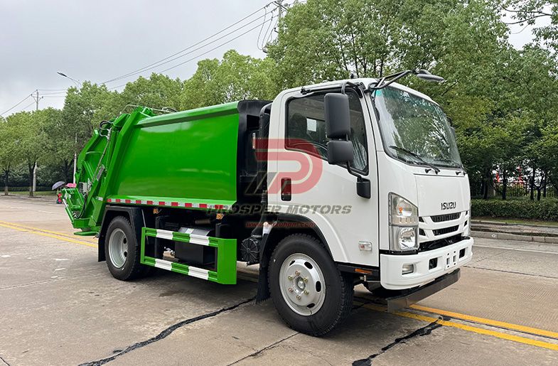 ISUZU FRR കംപ്രസ്ഡ് ഗാരബ്ജ് ട്രക്ക് 4X2 6W