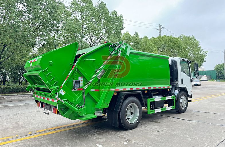 ISUZU FRR കംപ്രസ്ഡ് ഗാരബ്ജ് ട്രക്ക് 4X2 6W