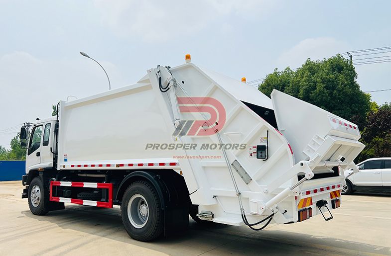 ISUZU 4X2 6W FVR SıXILMALI ZİP MAŞINI