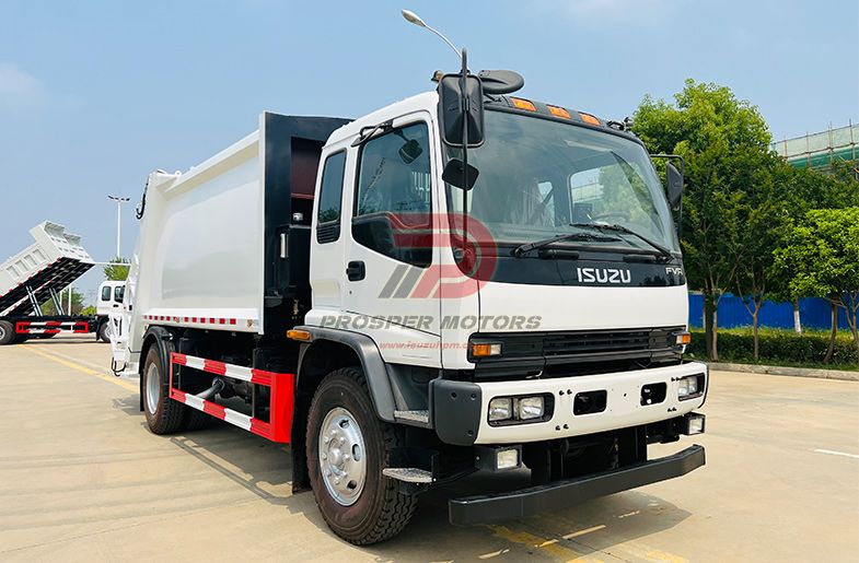 ISUZU 4X2 6W FVR SıXILMALI ZİP MAŞINI