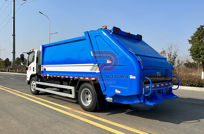 ISUZU 4x2 FRR 11ton 10cubic 10000l 10m³ कचरा कॉम्पेक्टर ट्रक