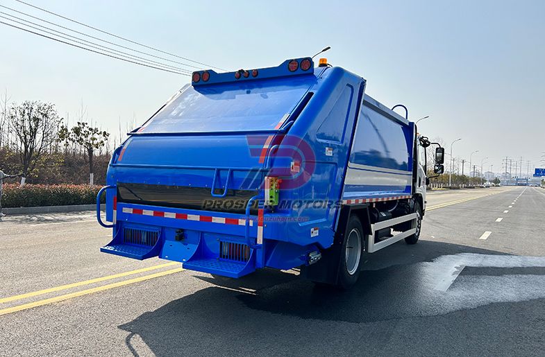 ISUZU 4x2 FRR 11ton 10cubic 10000l 10m³ कचरा कॉम्पेक्टर ट्रक
