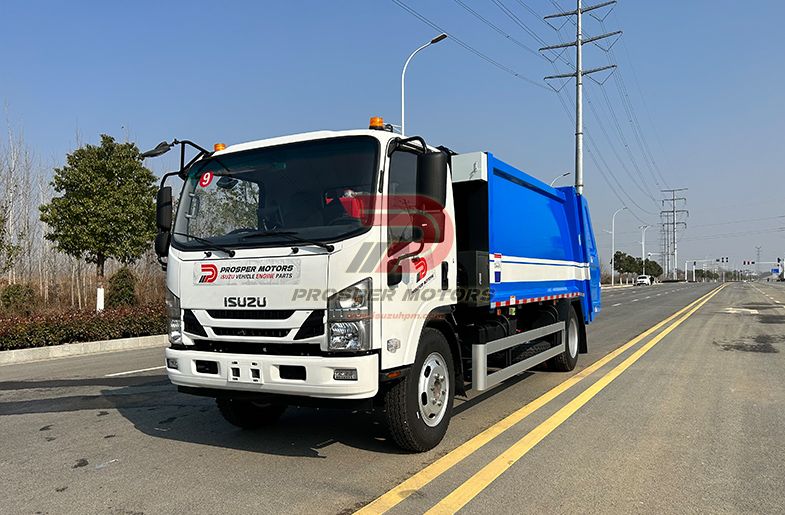 ISUZU 4x2 FRR 11ton 10cubic 10000l 10m³ कचरा कॉम्पेक्टर ट्रक