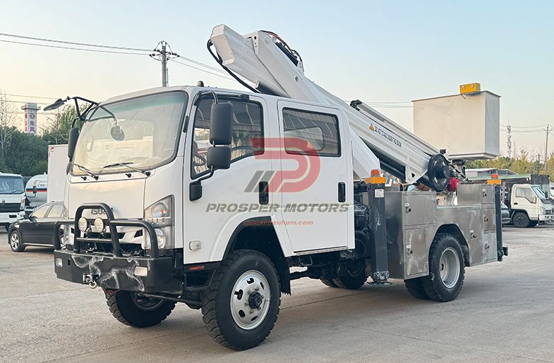 ISUZU Aerial Platform Truck 28m 4X4 NPS Off Road