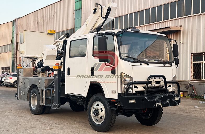 ISUZU Aerial Platform Truck 28m 4X4 NPS Off Road