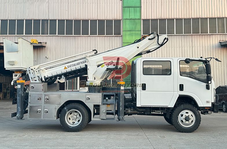 ISUZU Aerial Platform Truck 28m 4X4 NPS Off Road