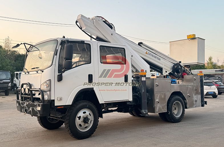 ISUZU Aerial Platform Truck 28m 4X4 NPS Off Road