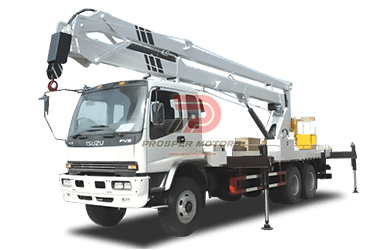 ISUZU Boom Lift 26m FVZ օդային հարթակ բեռնատար
