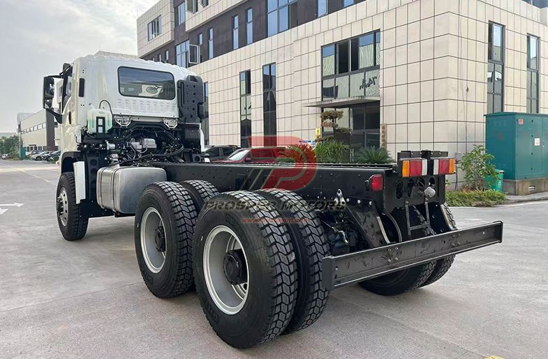 ايسوزو CYZ77P 6X6 6UZ1 10L 380PS ايسوزو تشينغلينغ جيجا هيكل شاحنة الطرق الوعرة