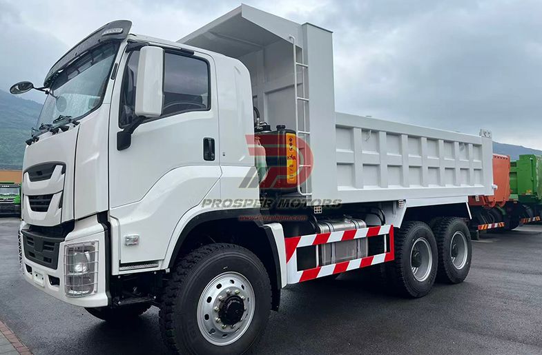 ISUZU CYZ77P 6X6 QINGLING 6WG1 DUMP MASLAHAT GURAMASY SATYLAR
