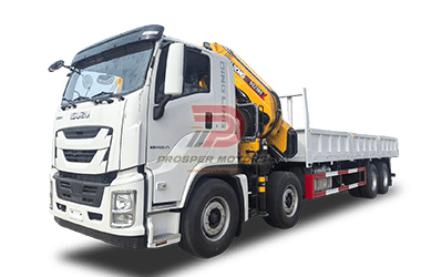 ISUZU CYH GIGA 8X4 28T KNUCKLE BOOM CRANE TRUCK