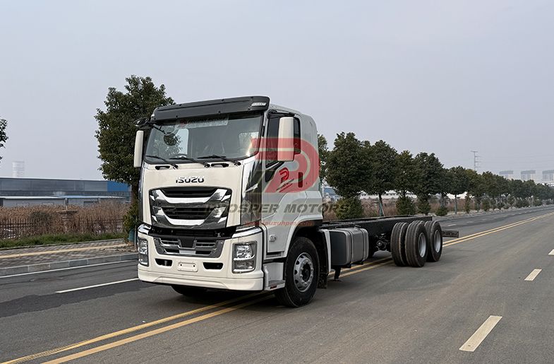 รถบรรทุกแชสซี ISUZU CYZ GIGA 6X4