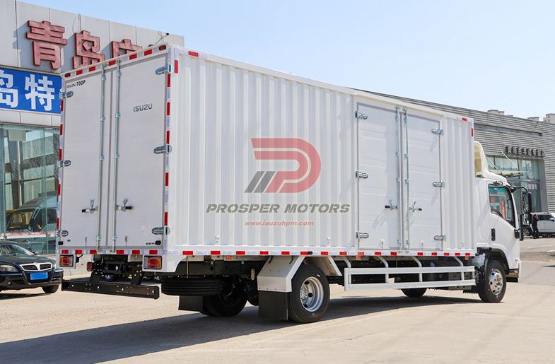 ISUZU FRR 4X2 4HK1 QINGLING 8 ٹن وان کارگو ٹرک