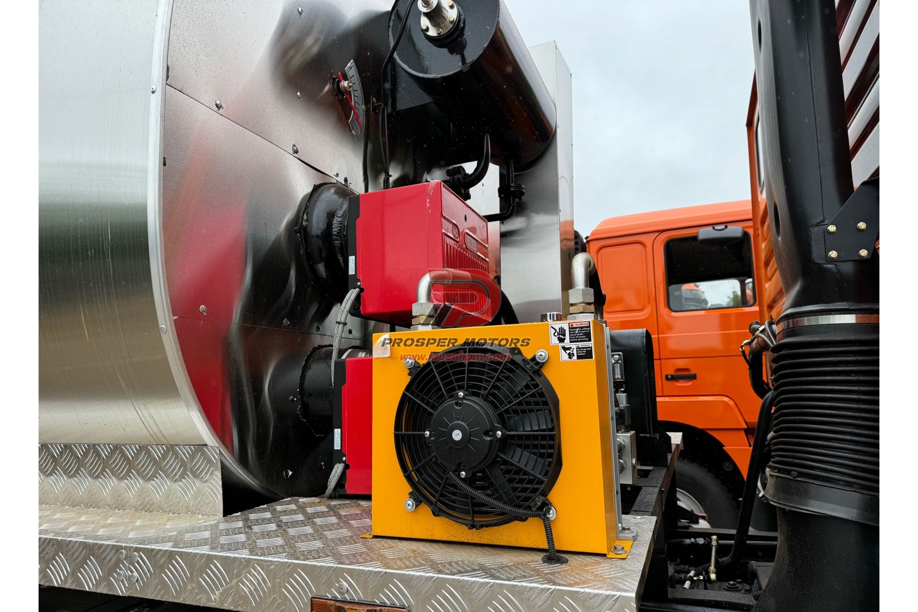 Integrated Thermal Oil Heating System