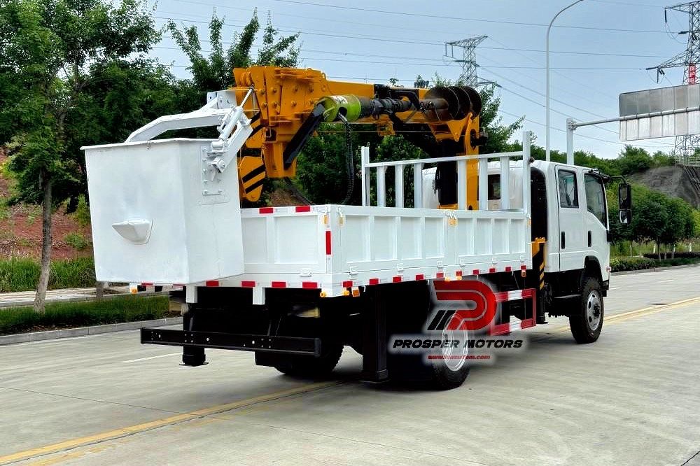 КРАН ISUZU FRR 4X4 СЪС ШНЕК