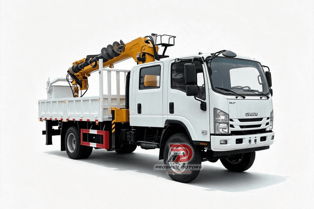 ISUZU FRR 4X4 GARAB LAGU RAACAY WEYSHISKA AUGER