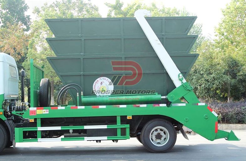 ISUZU FRR 4X2 8CBM ಸ್ಕಿಪ್ ಲೋಡರ್ ಗಾರ್ಬೇಜ್ ಟ್ರಕ್