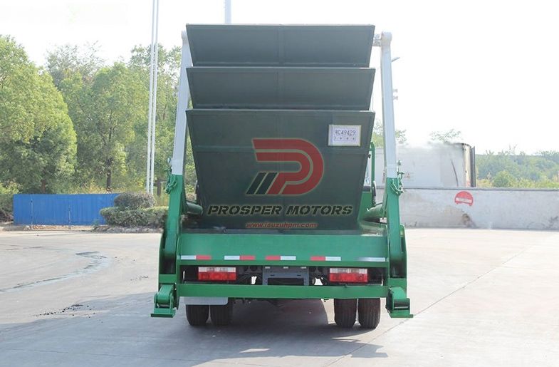 ISUZU FRR 4X2 8CBM ಸ್ಕಿಪ್ ಲೋಡರ್ ಗಾರ್ಬೇಜ್ ಟ್ರಕ್