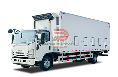 ISUZU 4x2 FRR 5.2L 6TON 6000kg ડે ચિક ટ્રાન્સપોર્ટ ટ્રક