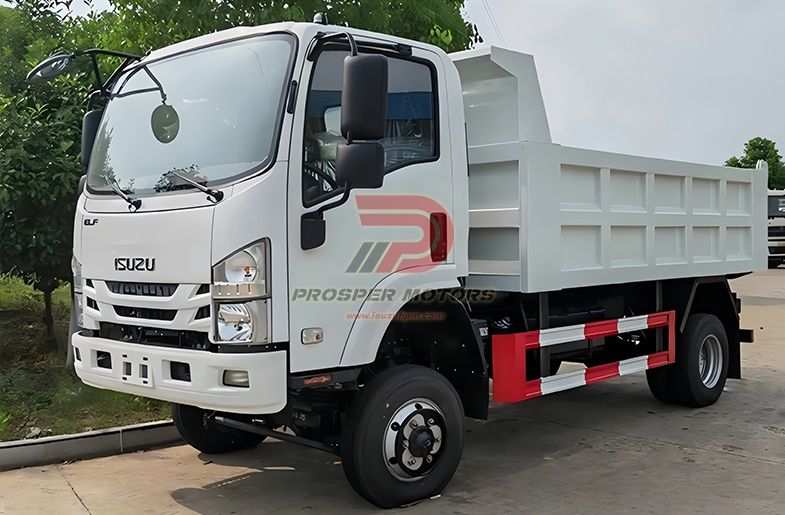 ISUZU FSR 4X4 OFF ROAD QINGLING 5 CUBIC DUMP TRUCK DIJUAL