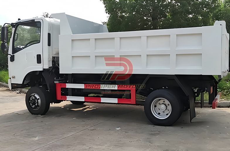 ISUZU FSR 4X4 OFF ROAD QINGLING 5 CUBIC DUMP TRUCK DIJUAL