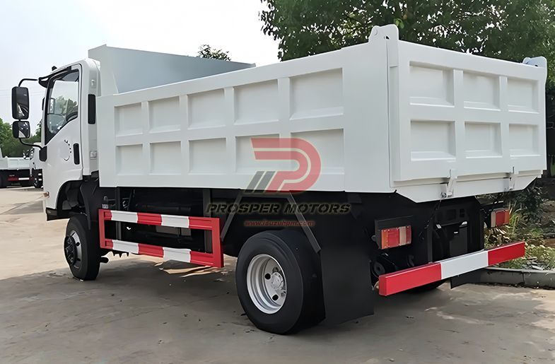 ISUZU FSR 4X4 OFF ROAD QINGLING 5 CUBIC DUMP TRUCK DIJUAL